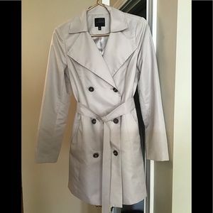 The Limited Light Beige Trench Coat